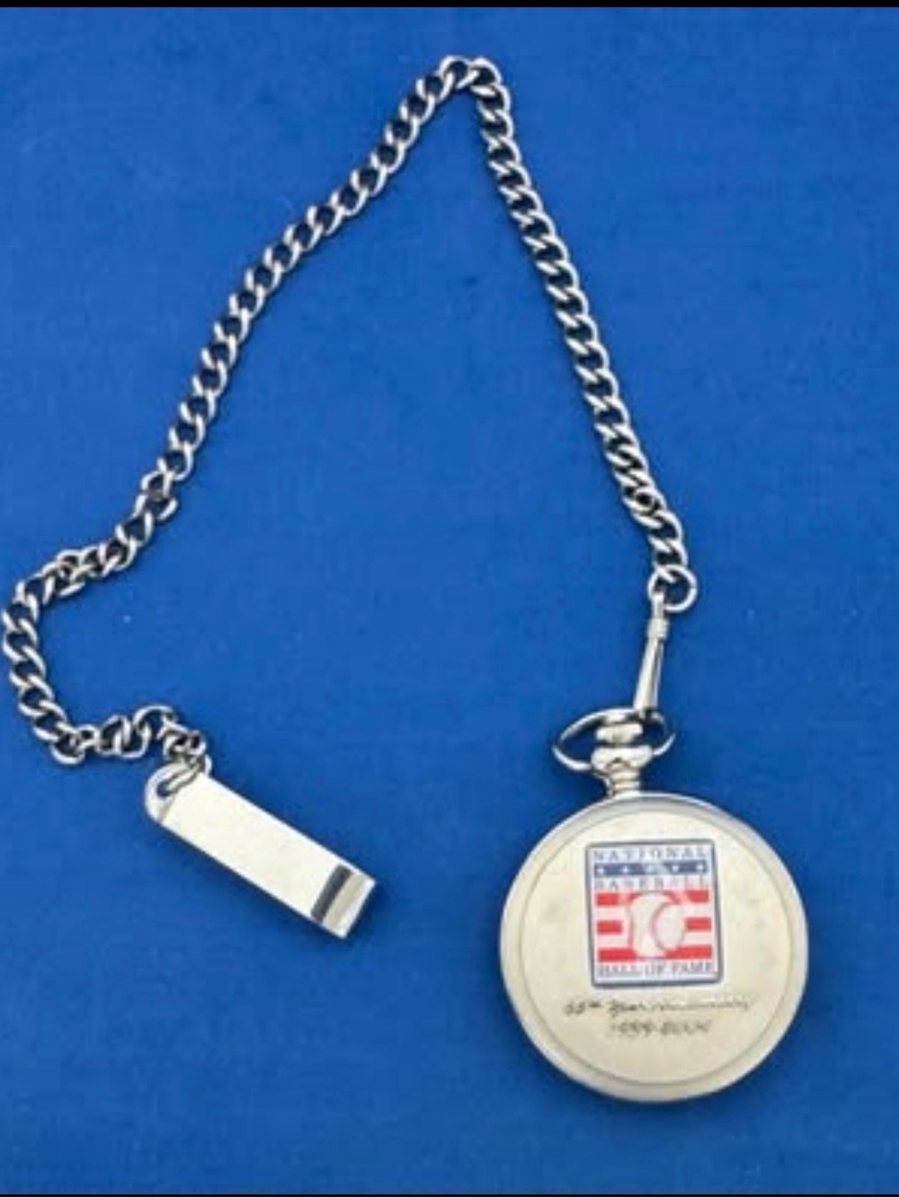 National Baseball Hall
of Fame 65th
Anniversary Pocket
Watch with Chain